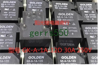 3 piezas Nuevo Relé Gordon 5 pines GK-A-1A-12D 12VDC Foto 1 de 2