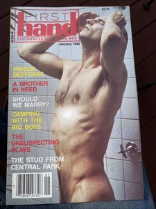 First Hand Magazine - January 1985 - Gay Fiction - Picture 1 of 6