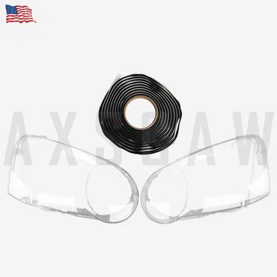 Capa de lente transparente para farol + cola selante para Subaru Impreza 2004-2005 - Imagem 1 de 4