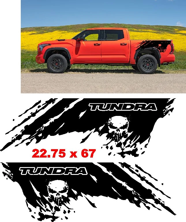  丰田苔原大型泥溅惩罚者图形。  看起来很棒。 X2 高品质  — 第 1/1 张图片