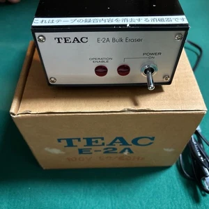 TEAC E2a Bulk Eraser Demagnetizer - Picture 1 of 6