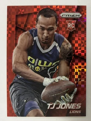 TJ Jones 2014 Panini Prizm Red Power Prizm #213 #/125 - Detroit Lions - Image 1 of 2