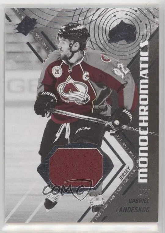 2015-16 SPx Monochromatics Jerseys Gabriel Landeskog #M-GL - Image 1 of 2