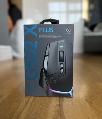 Logitech G502 X Plus Wireless Gaming Mouse Black 100% ORIGINAL ⭐⭐⭐⭐⭐ - Image 1 of 4