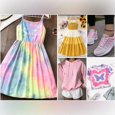 10 Piece Colorful Teen Clothing Lot - Image 1 of 4