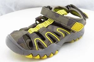 Cat & Jack Toddler Boys 8 Medium Gray Gladiator Synthetic - Picture 1 of 6