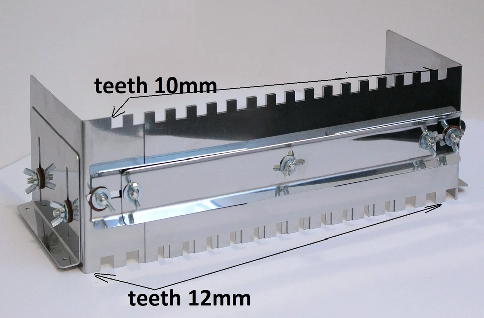 Caja Paleta Doble Cara 10*12mm Esparcidor de Azulejos 33cm/13" a 60cm/23" Foto 1 de 1