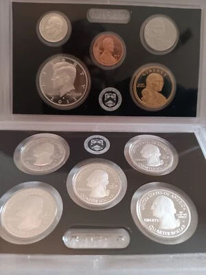 2012 United States Mint Silver Proof Set.   14 coins.  7 in 90% Silver!  COA/OGP - Image 1 of 3
