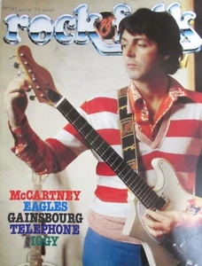 1979 ROCK & FOLK MAGAZINE #147 Mc CARTNEY EAGLES GAINSBOURG IGGY PHONE - Picture 1 of 1
