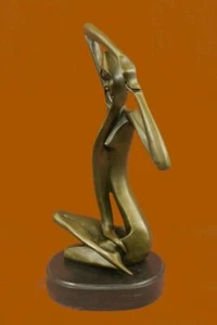 Hot Cast Genuine Bronze Real Aldo Vitaleh Nude Girl Museum Quality Statue Decor - Picture 1 of 9