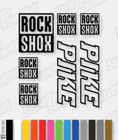 Fluorescent Colours RockShox ARGYLE Style Decals Stickers Custom