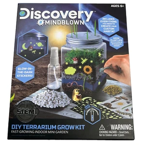 Discovery Terrarium Grow Kit Indoor Mini Garden Fast Growing - Picture 1 of 5