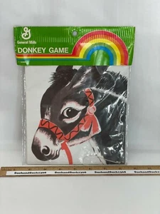 Vintage General Mills Müsli Pin the Tail on the Donkey Spiel - Bild 1 von 2