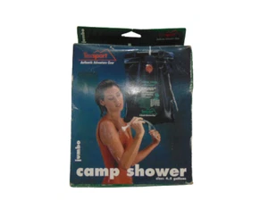 Texsport Camp Dusche 4,5 Gallonen Jumbo Jagd Camping Outdoor Tragbar Solar - Bild 1 von 4