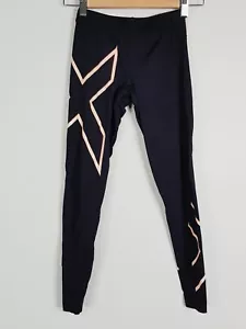 2XU Womens Size XS or 8 Black Compression Tights - Picture 1 of 8