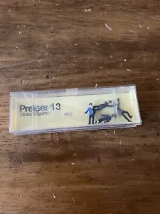 Preiser Model Railway HO figures Miniaturfiguren 1/90 scale handpainted - Picture 1 of 4