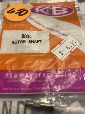 K & B 9084 Rotor Shaft NewInPackage USA Shipped - Image 1 of 4