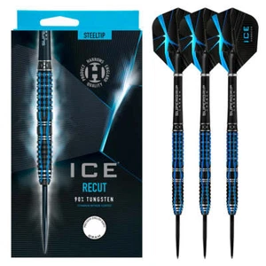 Harrows Ice Recut - Steel Tip Darts - 90% Tungsten - 25g - Picture 1 of 4