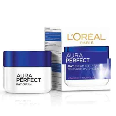 50 ml Day Cream Whitening LOREAL WHITE PERFECT Skin Moisturizing SPF17 Pa+++  - Image 1 of 4