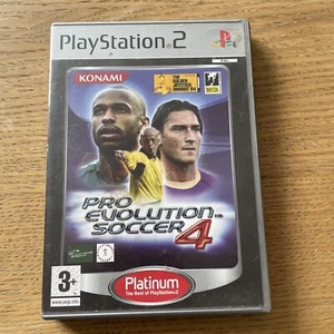 Pro Evolution Soccer PES 4 für Playstation 2 PS2 - UK gebraucht - SCHNELLER VERSAND - Bild 1 von 3