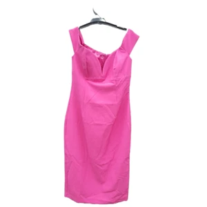 BARDOT FUCHSIA ROZA MIDI PINK WOMEN'S DRESS GOWN SIZE 12 BRAND NEW WITH TAGS - Bild 1 von 20