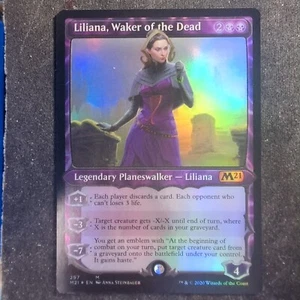 Liliana, Waker of the Dead - Foil Showcase - Core Set 2021 / M21 (MTG) - Bild 1 von 2