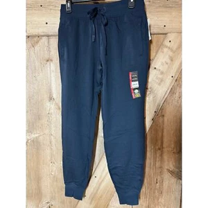 NWT 2 Pack Athletic Works Women Soft Lightweight Jogger Pant w/ Pockets Navy Sm - Picture 1 of 11