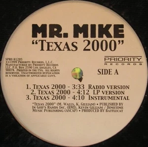 Mr. Mike - Texas 2000 1999 sehr guter Zustand + 12" Promo Single Vinyl Houston Gangsta Rap Hip Hop - Bild 1 von 1