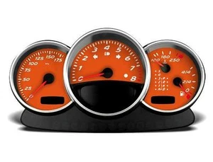 Orange Gauge Face Color Change for Style 2 - Addon (S2-21) - Picture 1 of 1