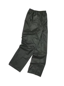 Pantalón de lluvia ligero impermeable verde oliva Warrior Outdoor - Imagen 1 de 4