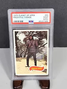 Graded 1975 Topps Planet Of The Apes #65 Frightful Visage (PSA 9PD) ~ C35 - Picture 1 of 7