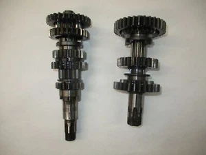 74 SUZUKI SIERRA TS185 TS 185 TRANSMISSION DRIVE & COUNTER SHAFTS - Picture 1 of 8
