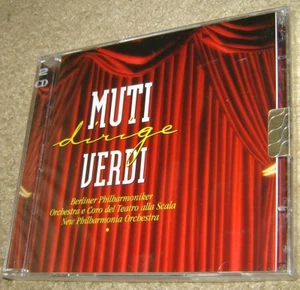 EMI CLASSICS MUTI DIRIGE VERDI BERLINER PHILHARMONIKER 2-CD, NEW &SEALED, RARE! - Picture 1 of 2