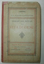 RARE Antique Book errors are in the Life of Jesus 1877