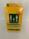 TravelJohn! Resealable Disposable Urinal (Set of 3