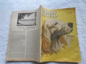 SPORTS AFIELD Magazine-JULY,1947-WILD ANIMALS LEARN THE HARD WAY - Picture 1 of 6