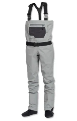 NWT Orvis Kids Clearwater Wader Stockingfoot Large  Stone - Image 1 of 4