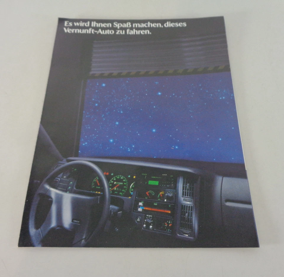 Volvo 440 Brochure Anno Circa 1990 - Immagine 1 di 1
