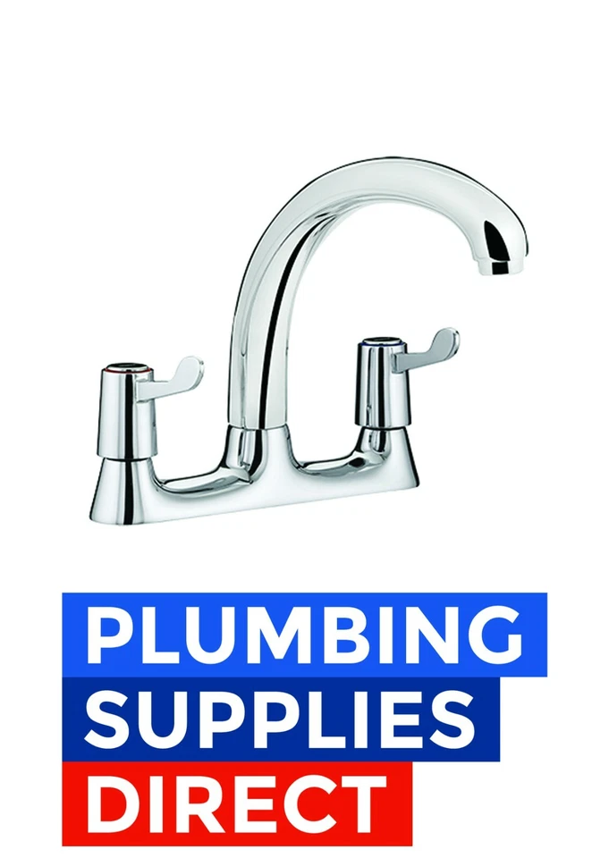 * Bristan - Capri Club Kitchen Sink Mixer Tap Chrome Levers - VAL DSM C CD - Image 1 of 1