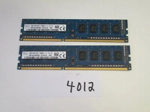 Memoria de escritorio SKHynix HMT451U6BFR8C-PB 2x4Gb=8G PC3-12800 1600Mhz DDR3 RAM 4012 - Imagen 1 de 2