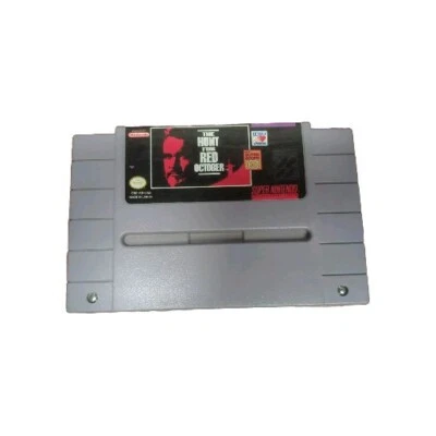 The Hunt For Red October (Super Nintendo, SNES) Cartridge Only - Tested - Image 1 of 4