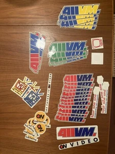 411vm skateboarding video magazine On video stickers lot of 40 - Picture 1 of 3