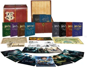 Harry Potter Wizarding World 10 Film Collection NEW Blu-Ray 19-Disc Trunk BoxSet - Picture 1 of 1