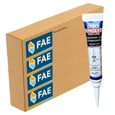 4x FAE Glow Plugs + LIQUI MOLY Grease for Almera II TINO CABSTAR NAVARA NP300 - Image 1 of 4