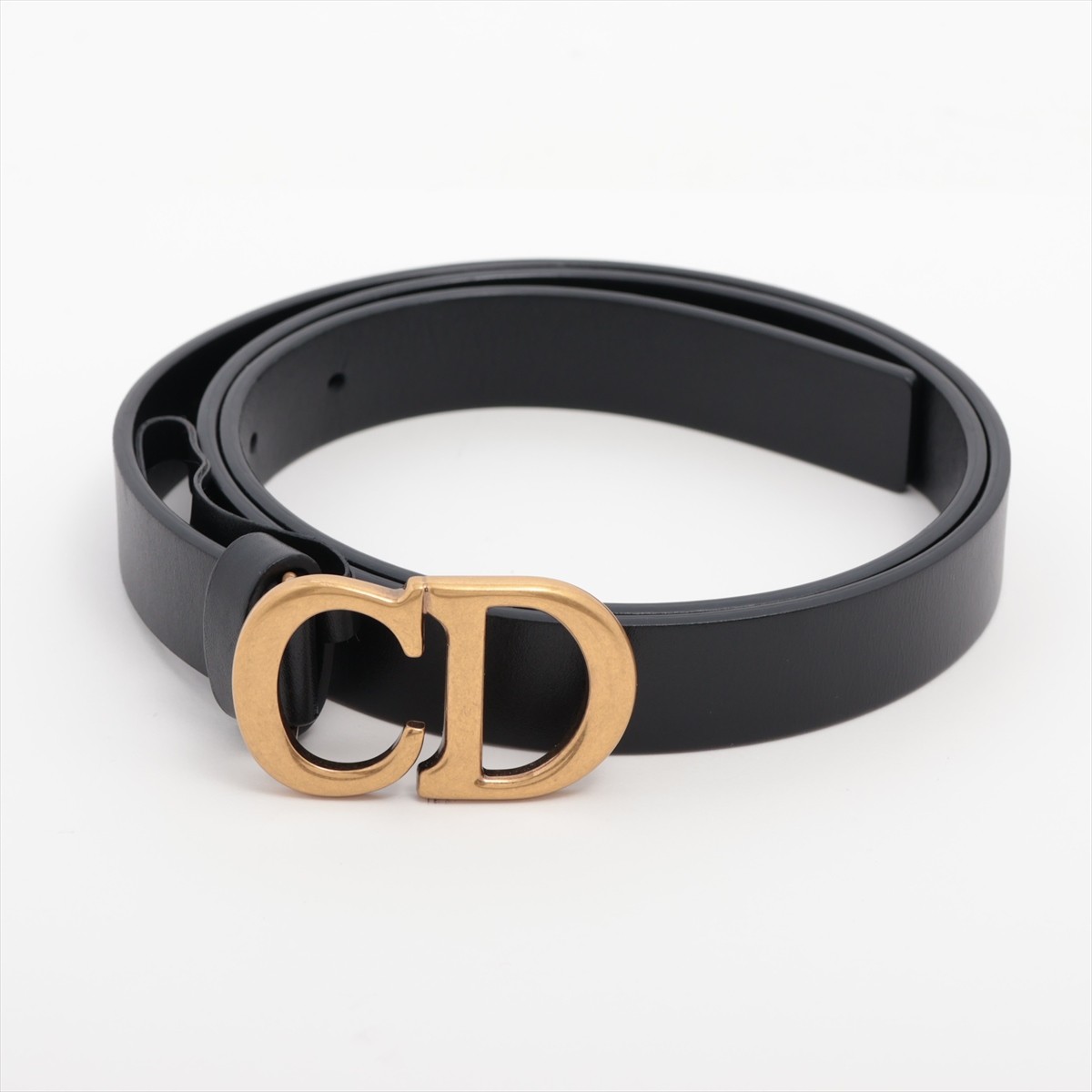 DIOR ディオール C'est Dior ベルト ブラック Dior ロゴプレート