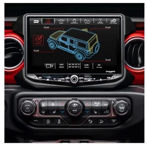 PAQUETE DE RADIO STINGER 10" PLUG-N-PLAY PARA JEEP WRANGLER JL & GLADIATOR JT 2018+ - Imagen 1 de 4