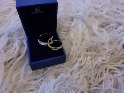 Swarovski Doppelring - Bild 1 von 2