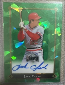 2024 Leaf Metal - Jack Clark #LGR-JC4 Autographed 2/6 - Picture 1 of 2