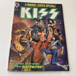 KISS 1978 Marvel Super Special #5 Kiss, With Poster  - Very Good Cond. - Picture 1 of 15