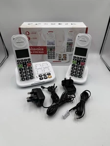 Swissvoice Xtra 2155 Duo Amplified Telephone Answering Machine Hearing Impaired - Picture 1 of 7